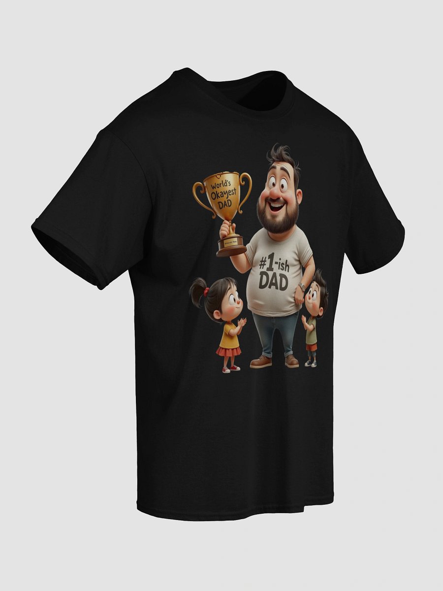 World’s Okayest Dad – Funny Cartoon Father’s Day Design product image (40)