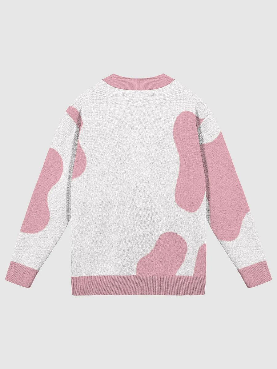 Pink MooPatch Knit Cardigan product image (2)