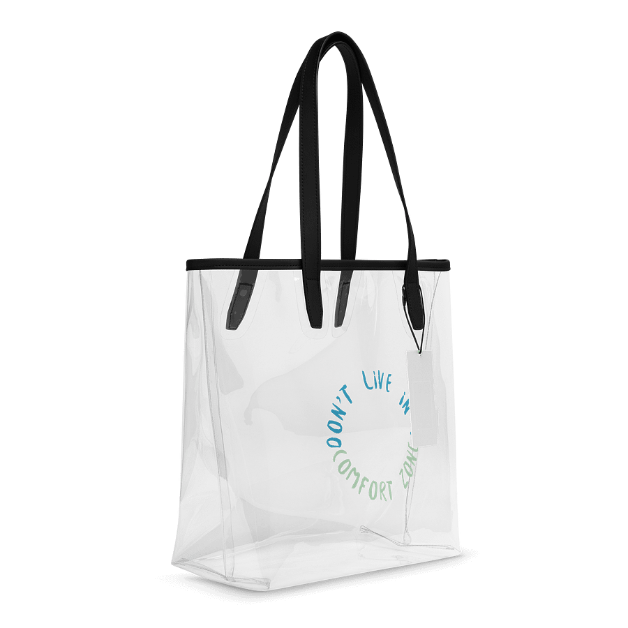 Colorful Motivational Clear Tote Bag product image (6)