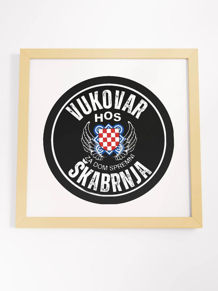 VUKOVAR - ŠKABRNJA Emblem Matte Poster product image (1)