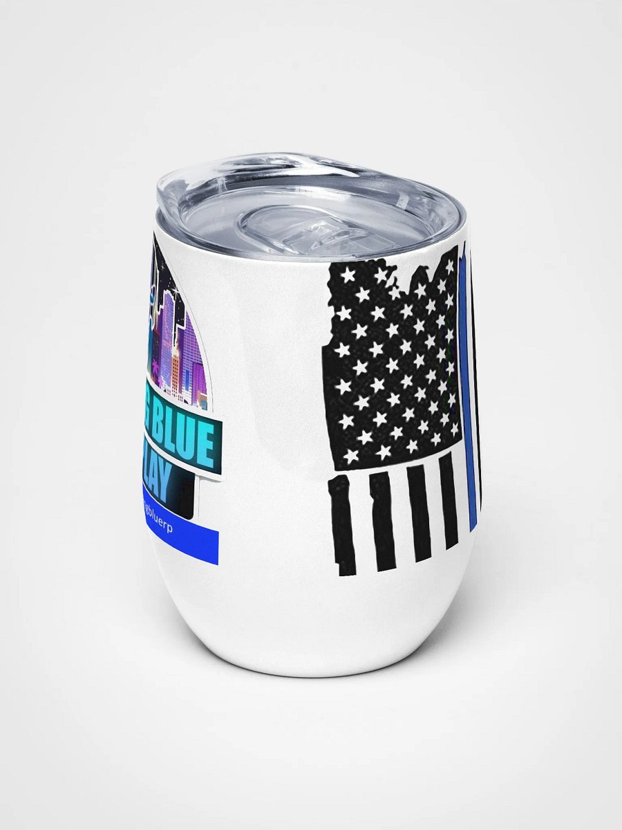 Bleeding Blue RolePlay Wine Tumbler product image (5)