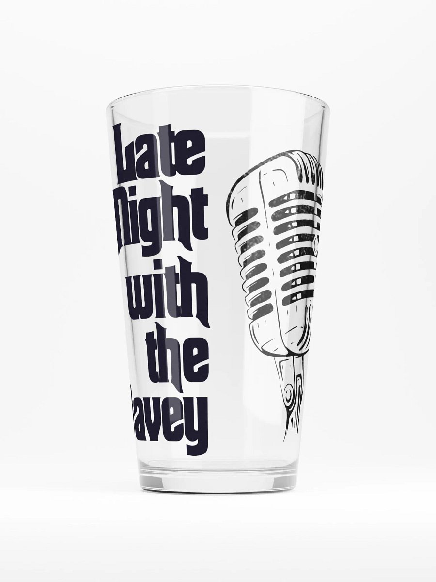 Late Night Pint Glass product image (3)