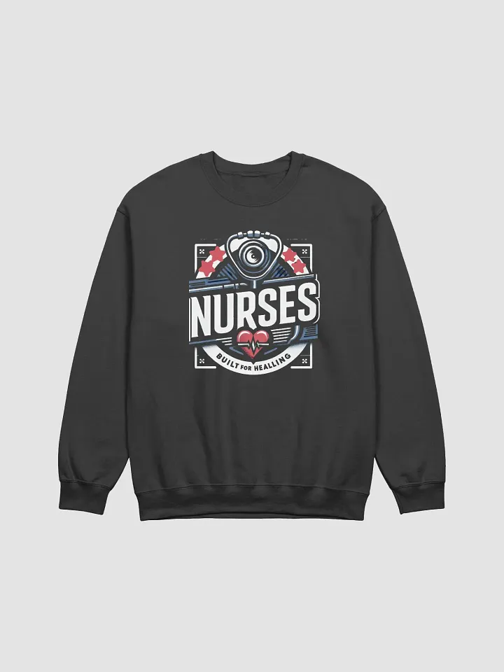 NURSES: Built for Healing Crewneck Sweatshirt product image (4)