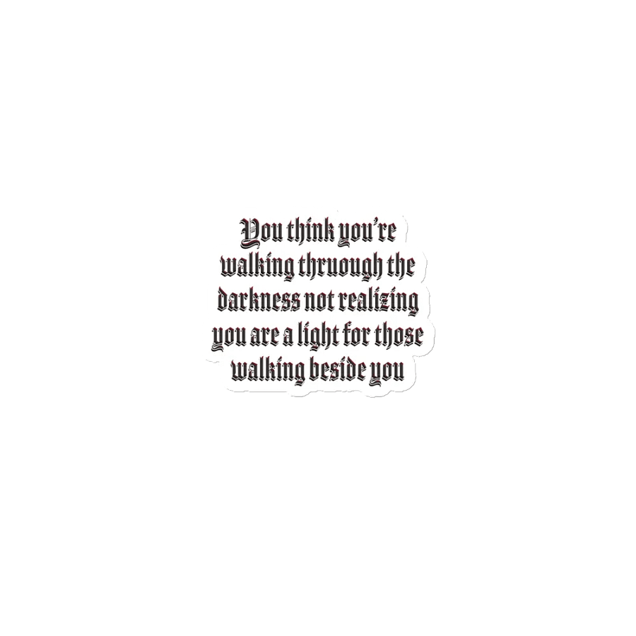 Positivity Darkness - Magnet product image (1)