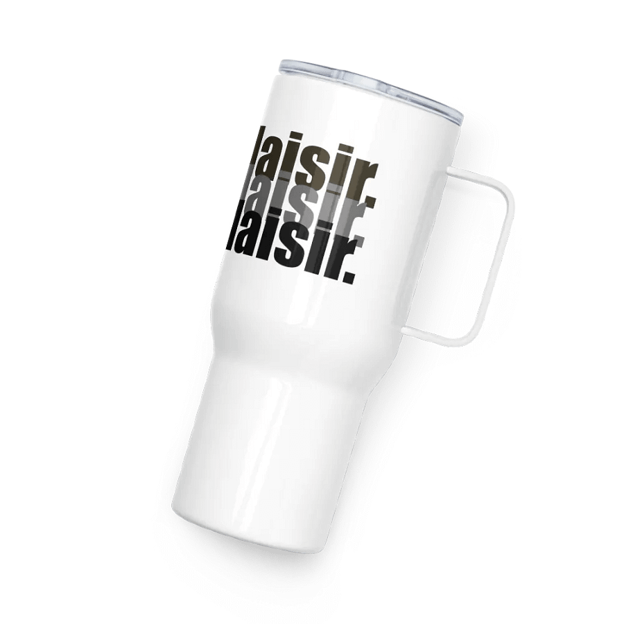 ''Ça fait plaisir'' Tasse de voyage avec poignée product image (4)