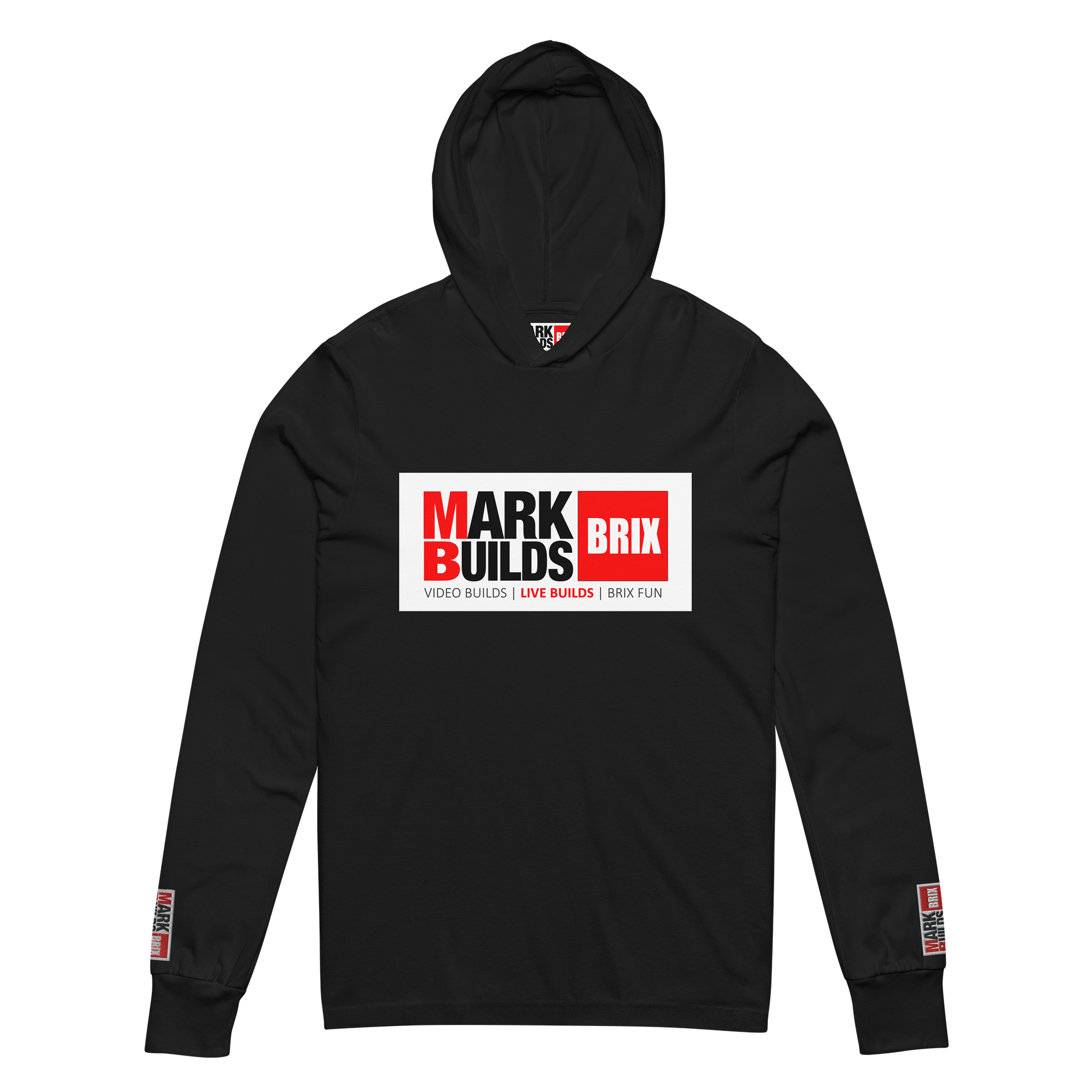 MarkBuildsBRIX Logo Hooded Tee product image (2)