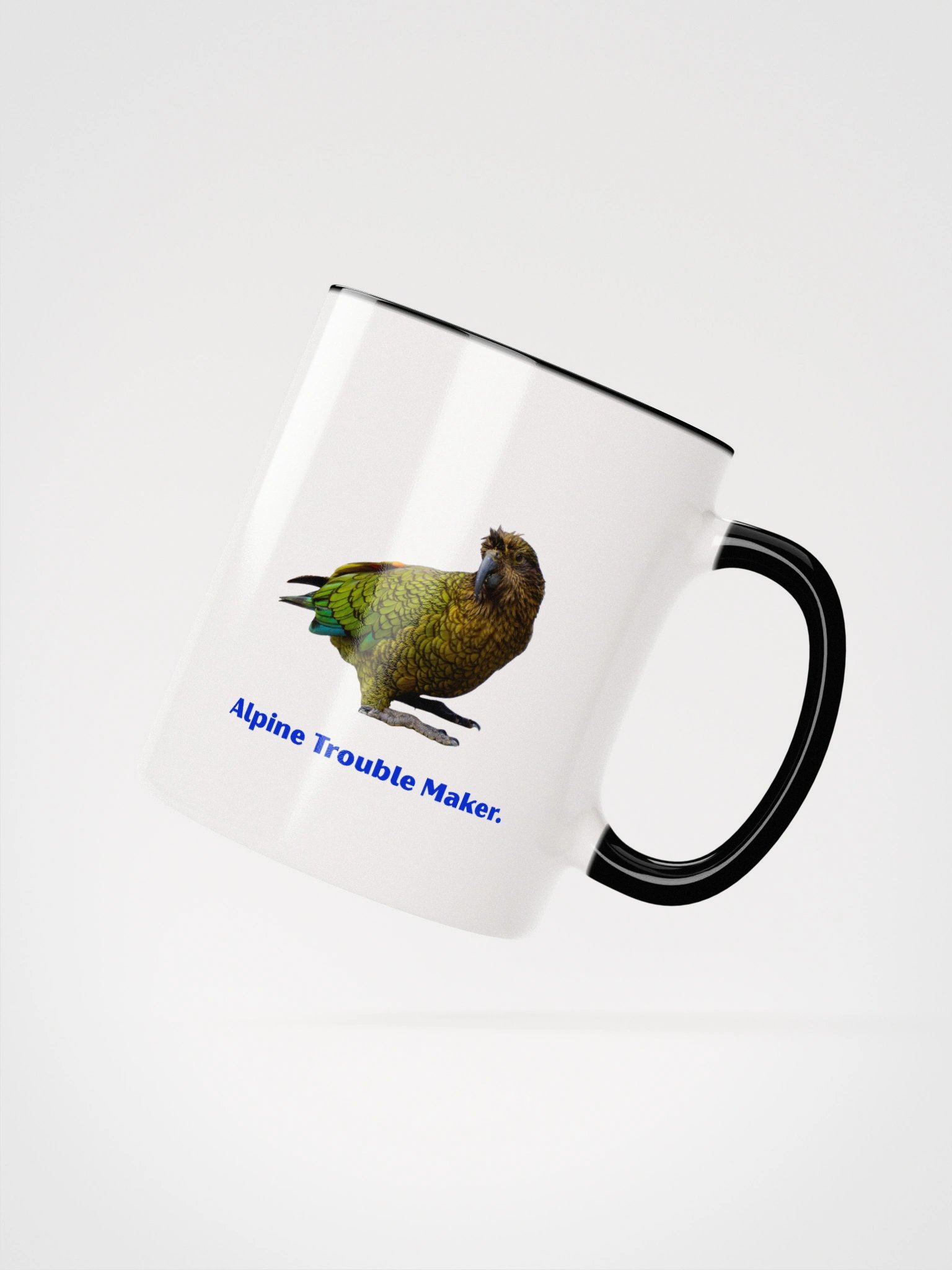Kea Mug – Cheeky Alpine Parrot product image (2)