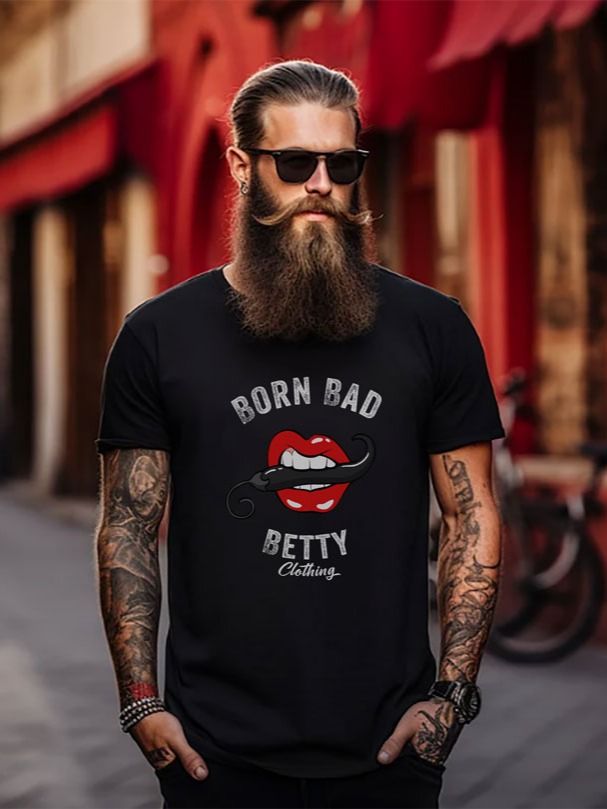 Born Bad Betty T-Shirt Black product image (1)