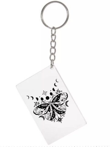Moth (Style 2)  Key Chain! product image (3)