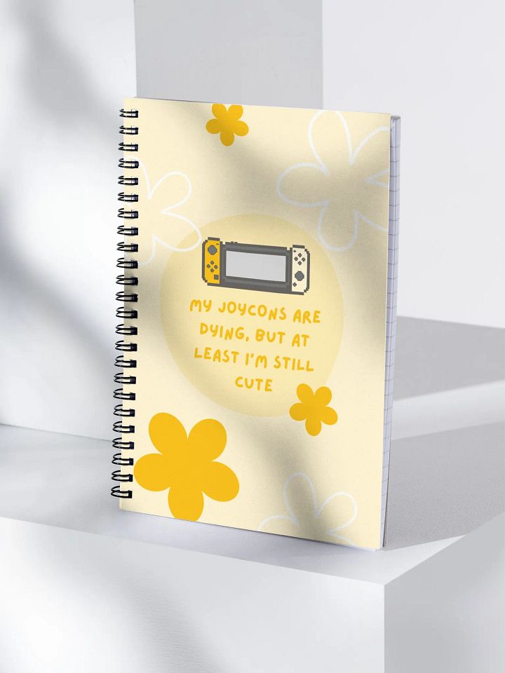 Dead Joycons Notebook ~ Yellow product image (1)