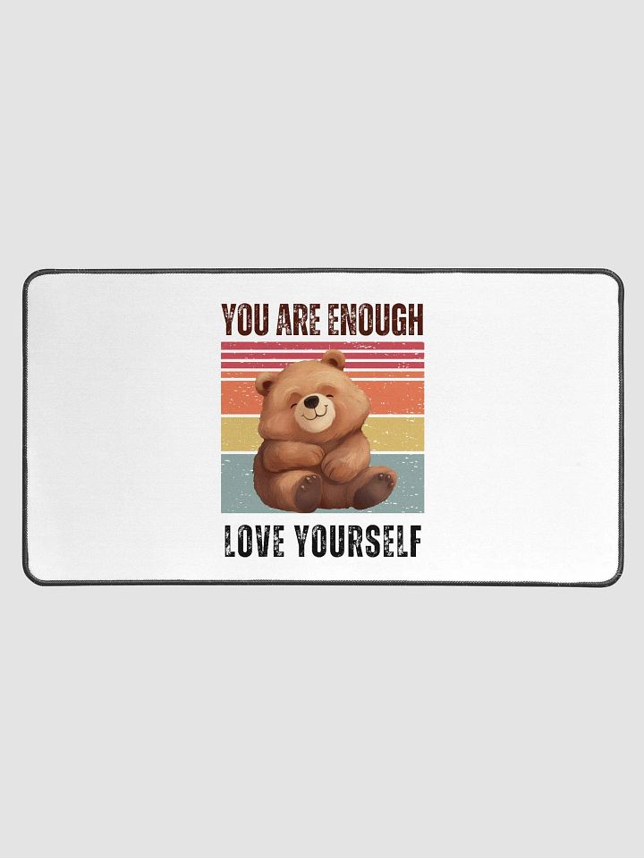Zen Bear Desk Mat product image (1)