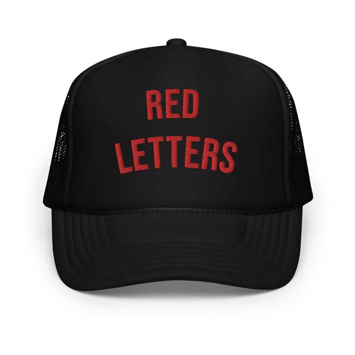 Red Letters Black Hat product image (1)