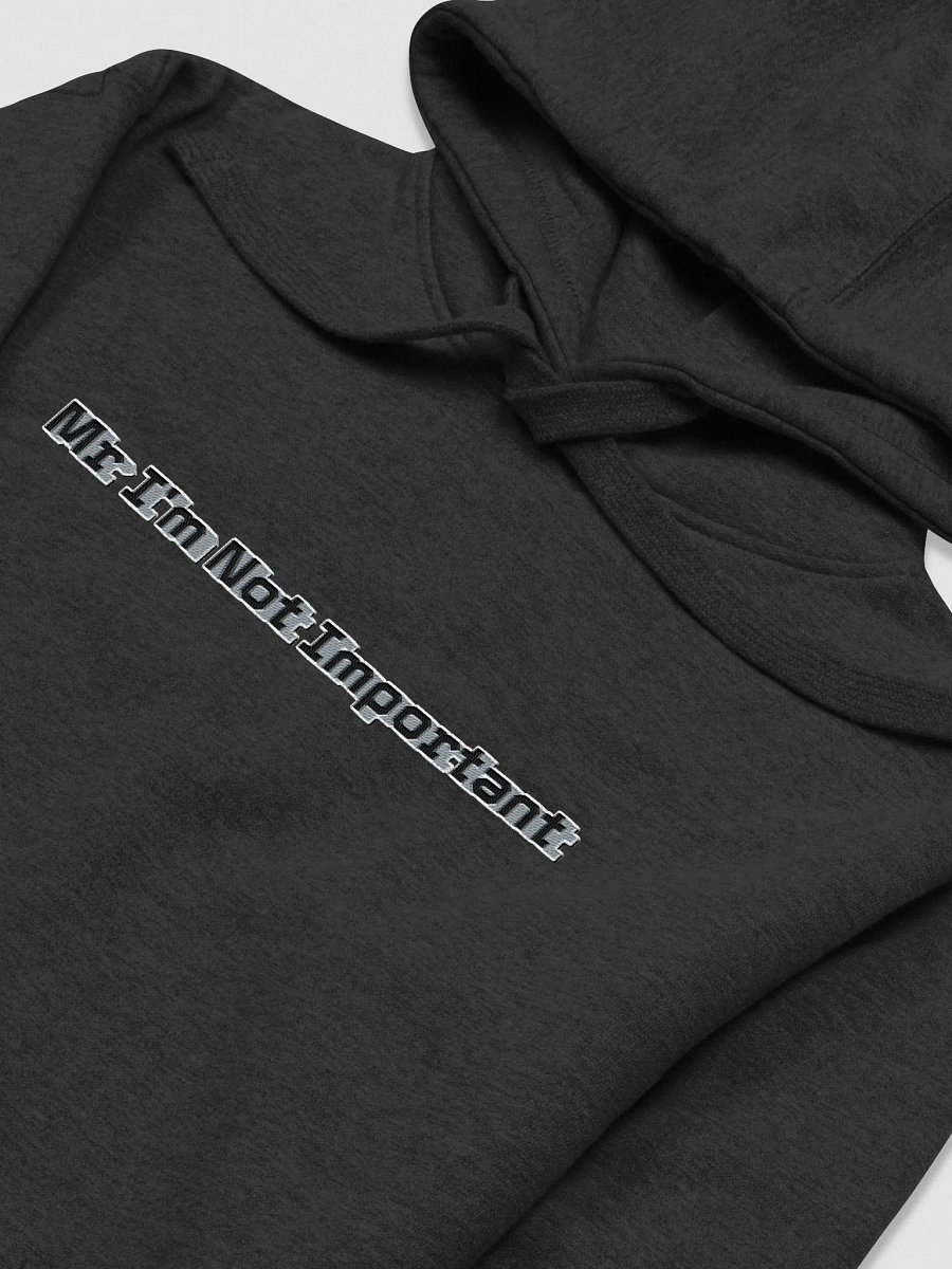 Unisex Premium Hoodie - Embroidered - Mr I'm Not Important product image (3)