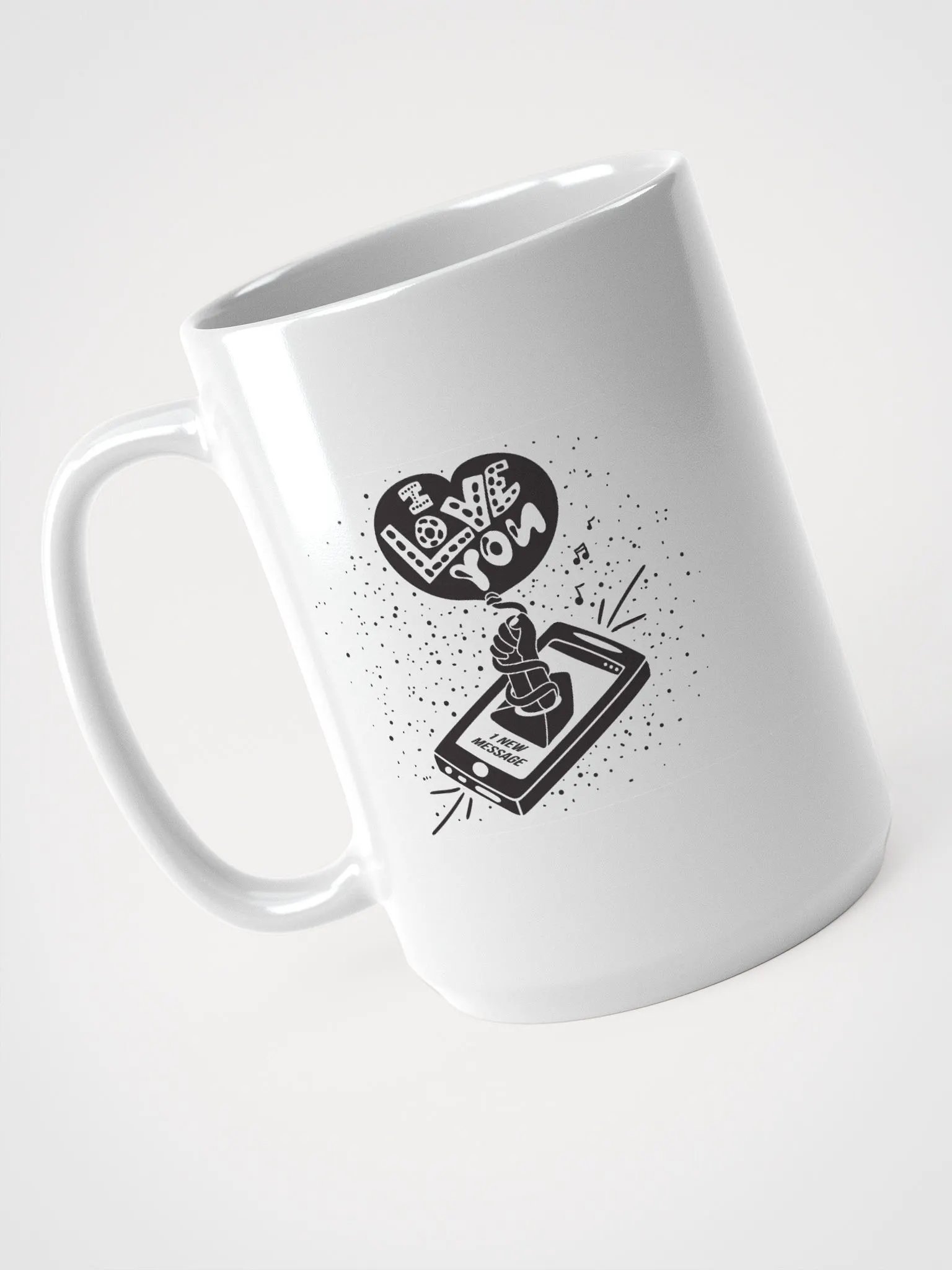 Whimsical Love Balloon Mug product image (1)