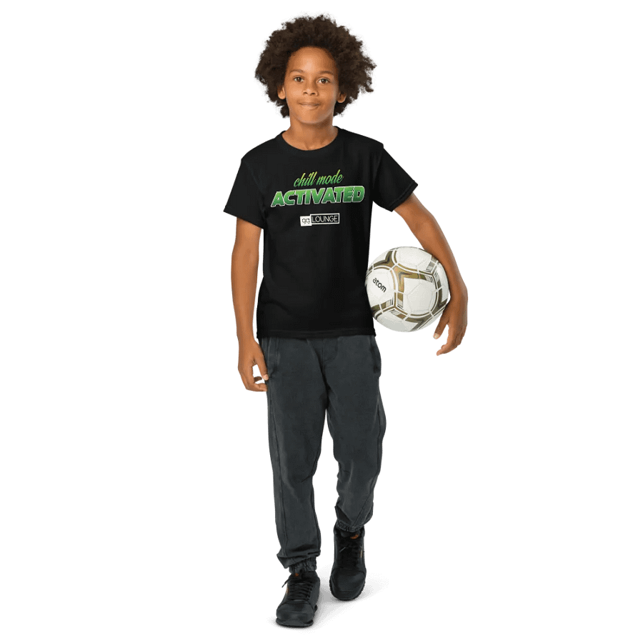 Chill Mode Activated Youth Sports Tee product image (8)