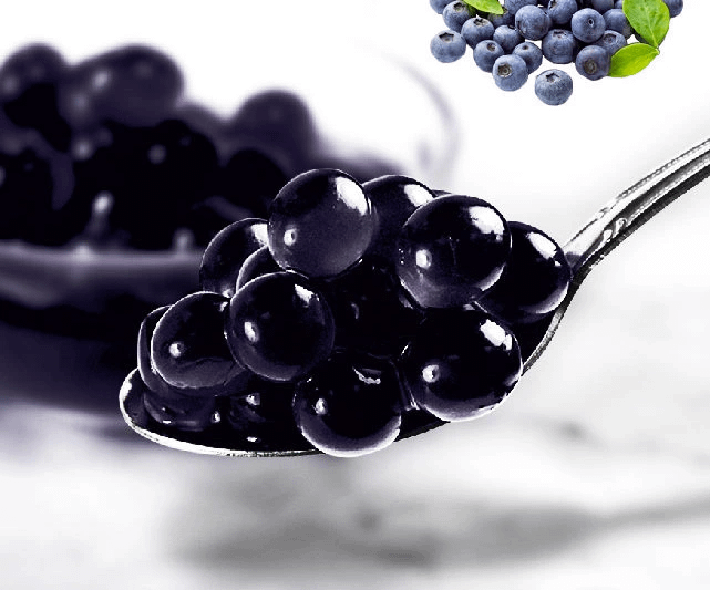 Blueberry Popping Boba Crystals Delicious Flavour product image (2)