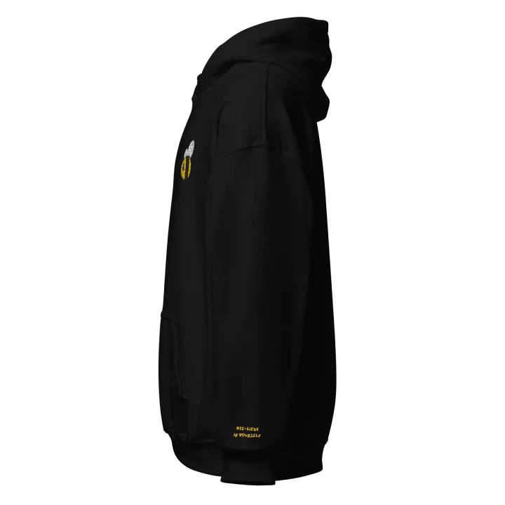 embroidered bee hoodie [wrist detail] product image (2)