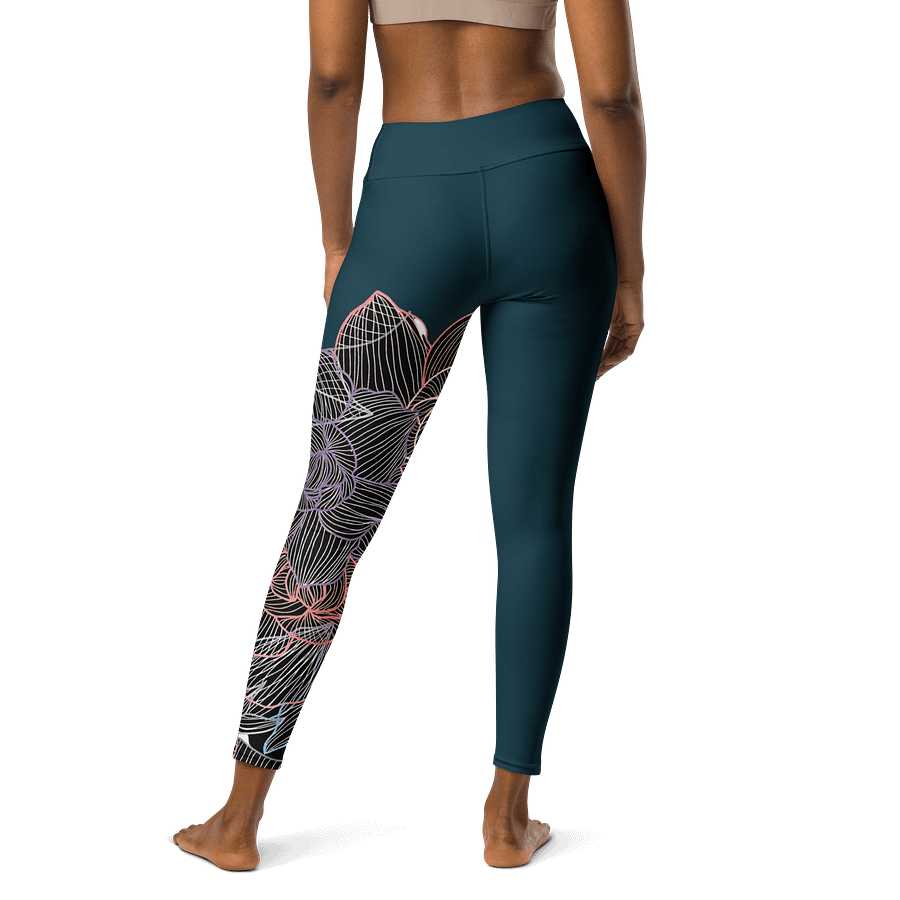 DTAC Floral Harmony Yoga Leggings product image (2)