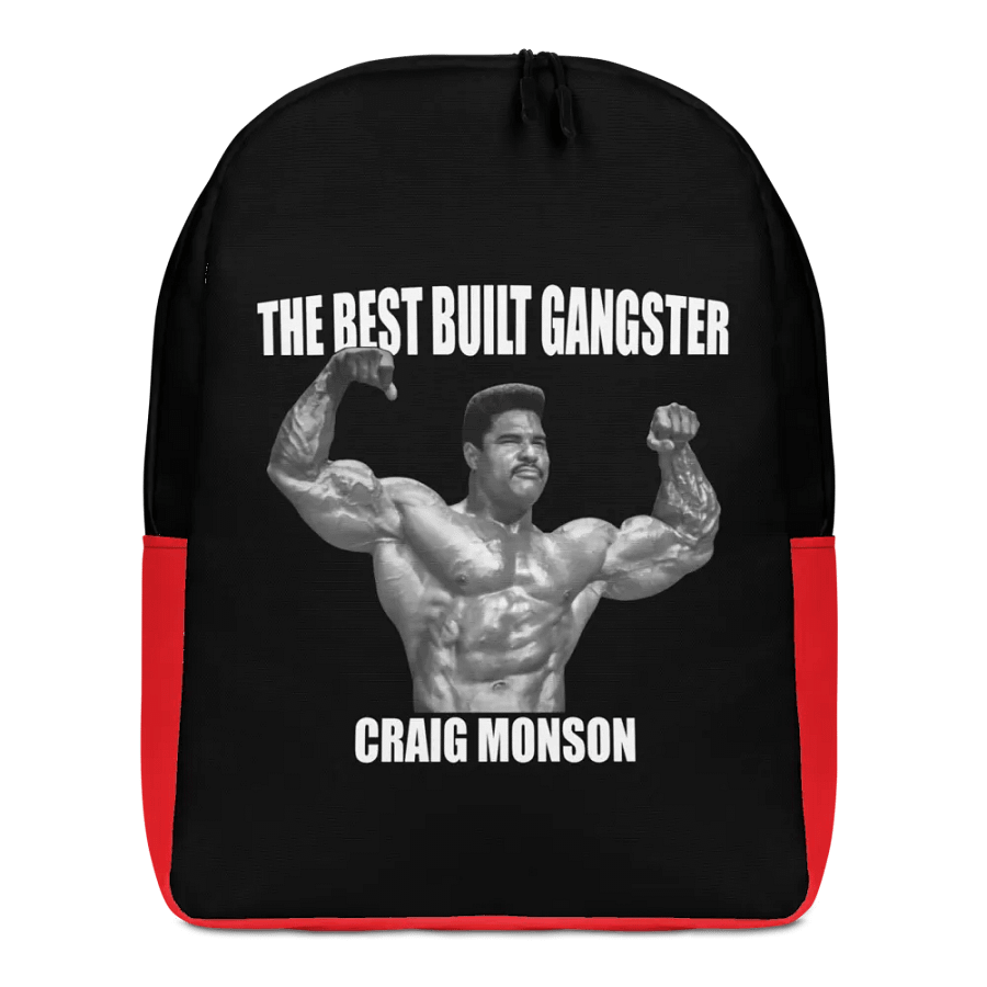 The Best Built Gangster Craig Monson Backpack product image (1)