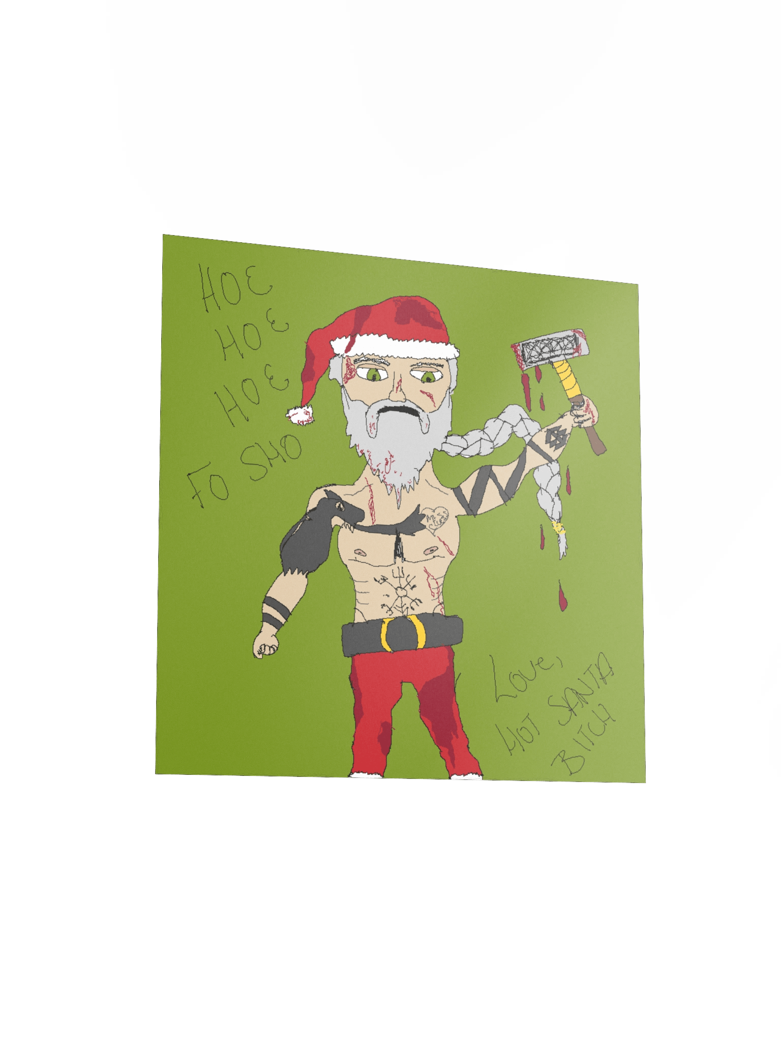 Hot Santa - Original MSpaint Art product image (2)