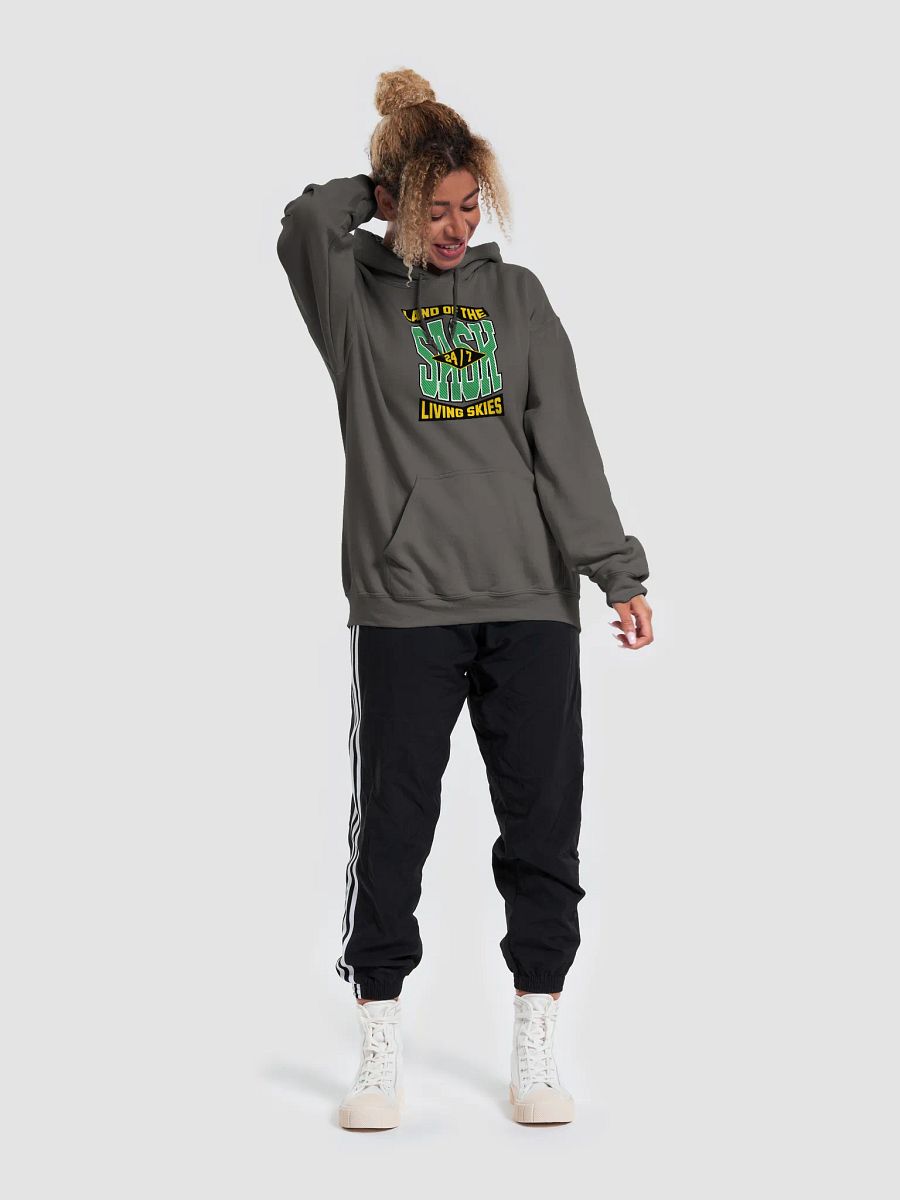 Sask Land Of The Living Skies 24/7 Graphic Hoodie product image (6)