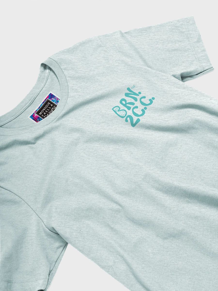 Women's | BOURNE to Cape Cod™ | Supersoft T-Shirt by Bella+Canvas | Deep Turquoise Logo on Light Neutrals product image (32)