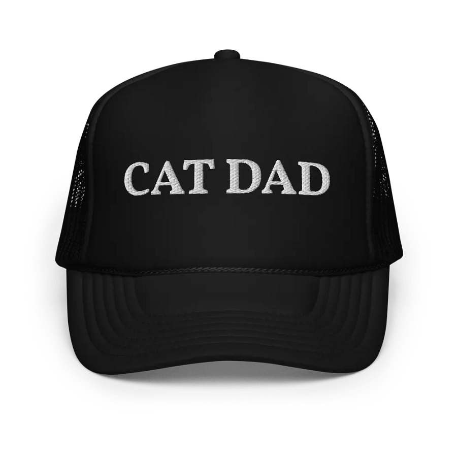 Cat Dad Embroidered Hat Trucker Cap product image (1)