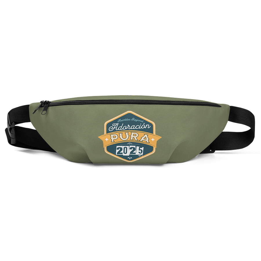 2025 "Adoración Pura" Regional Convention Retro Badge Mountain Forest Green Fanny Pack product image (1)