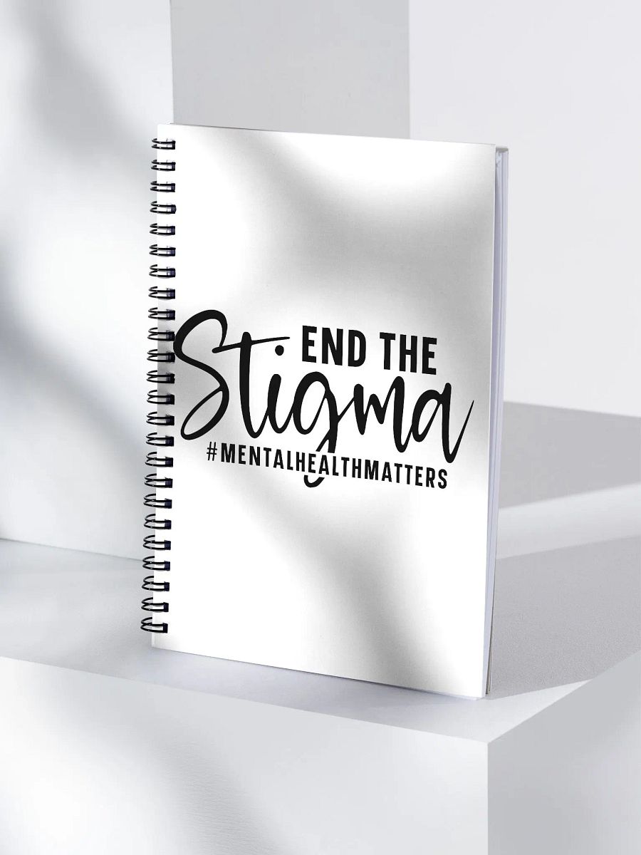 'End the Stigma' Spiral Notebook product image (4)
