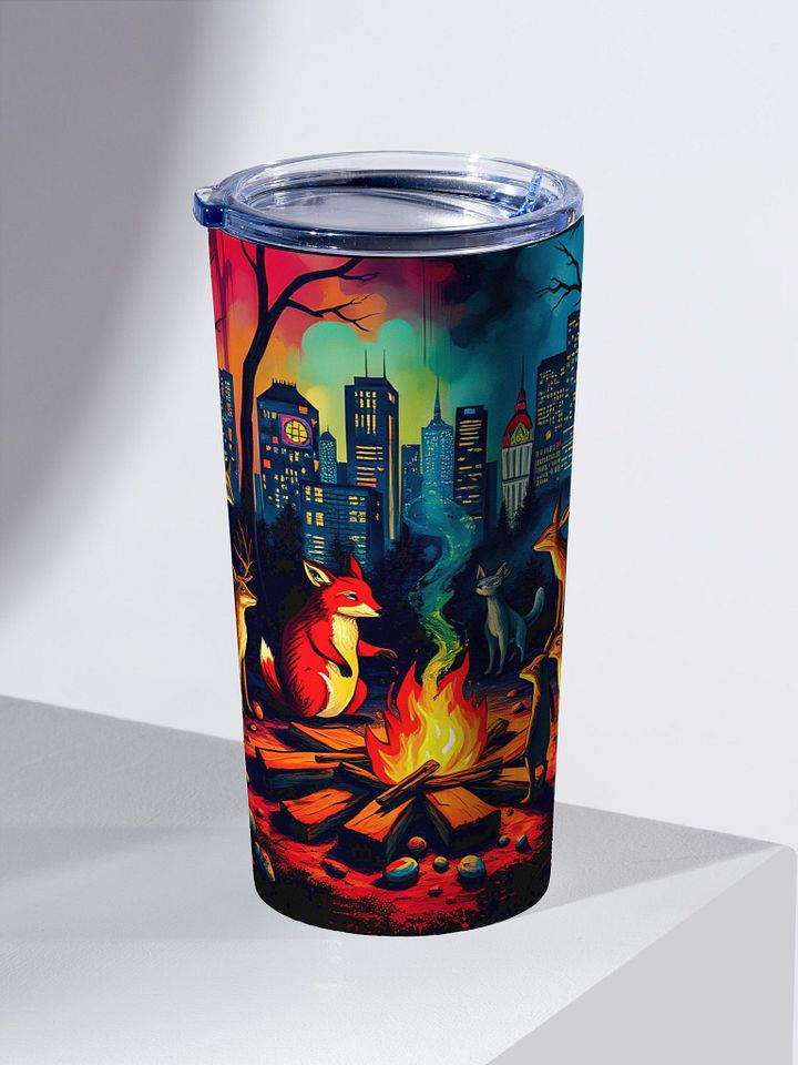 City Lights Forest Stainless Steel Tumbler product image (2)
