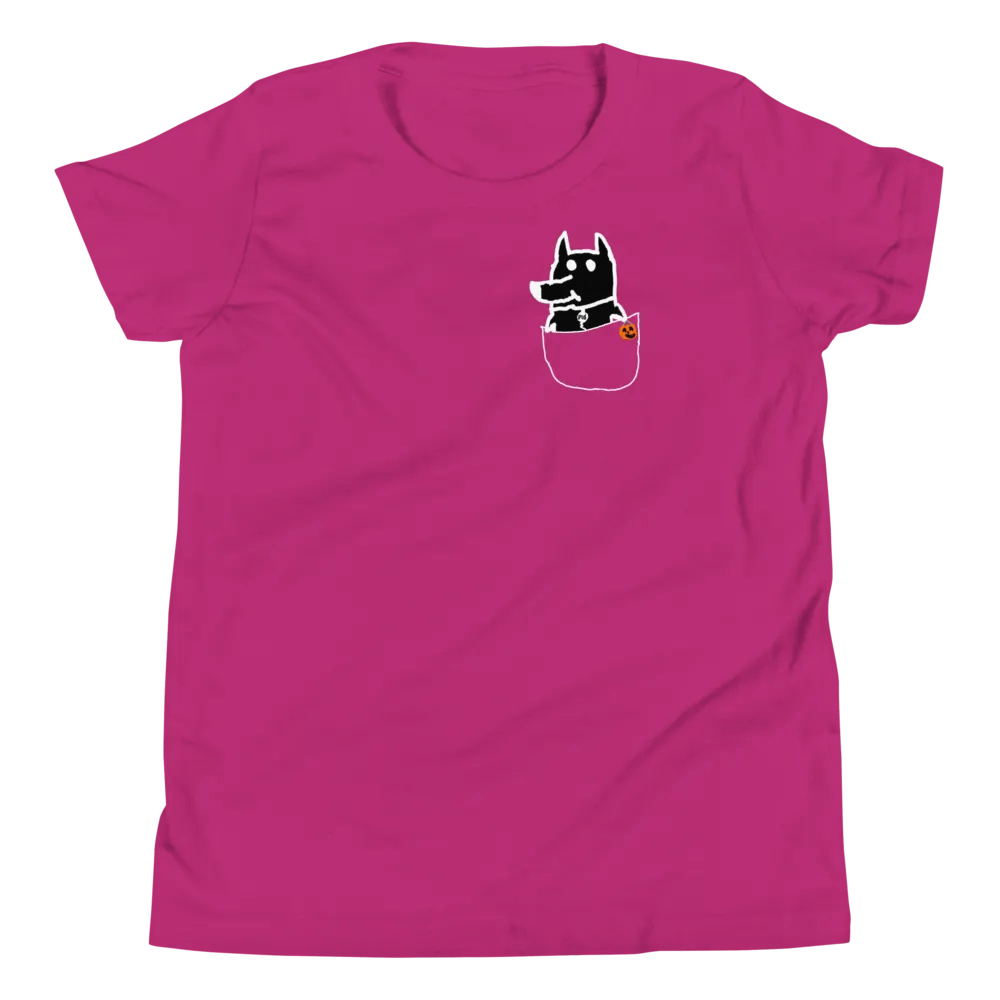 Halloween Liffy Pocket Youth T-Shirt product image (4)