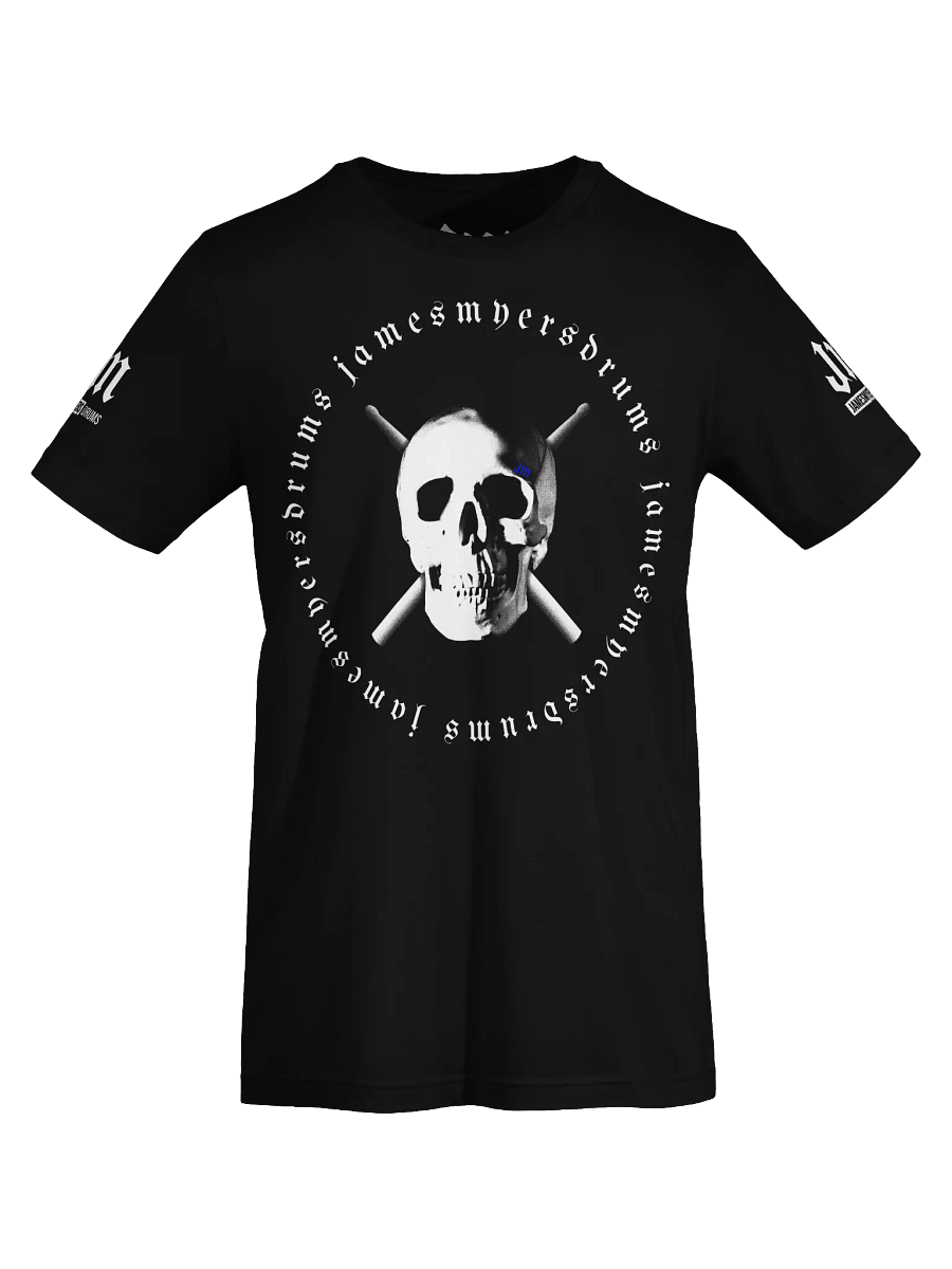 JM - The Beginning - Drum Sticks Skull - Supersoft T-Shirt product image (7)