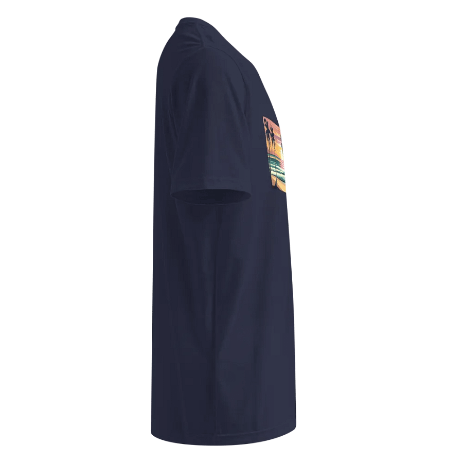 Beach Sunset Cropped Unisex T-shirt, Under Armour product image (4)
