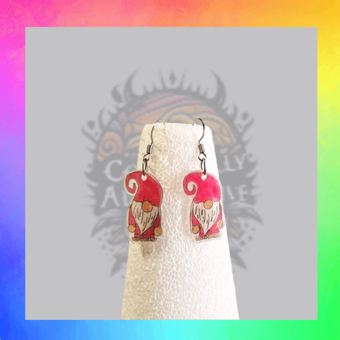 Gnome earrings product image (2)