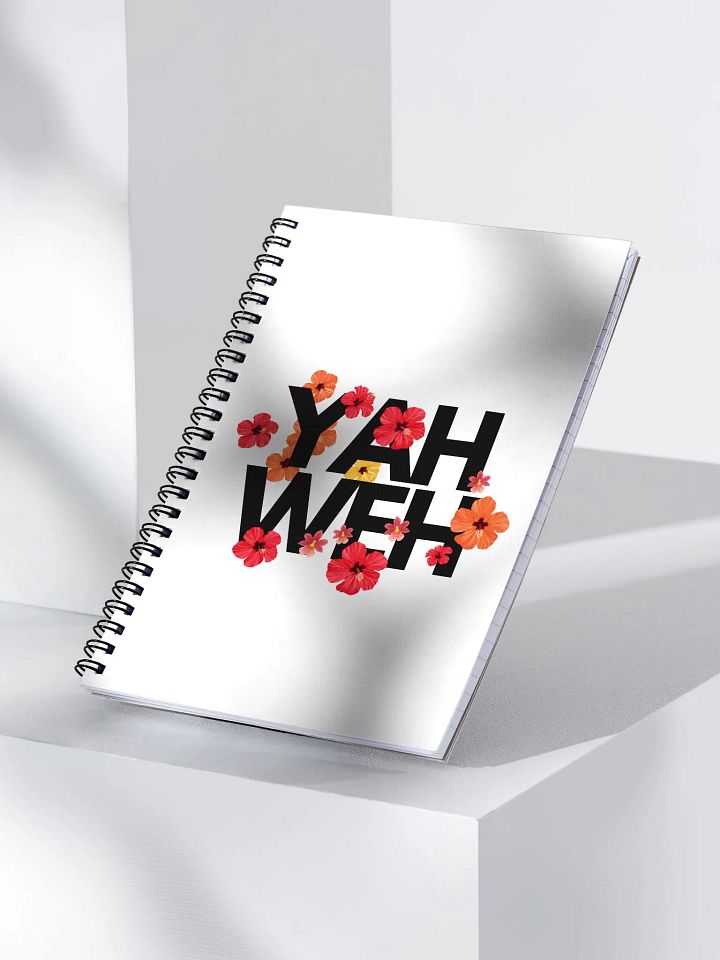 YAHWEH Spiral Notebook product image (2)