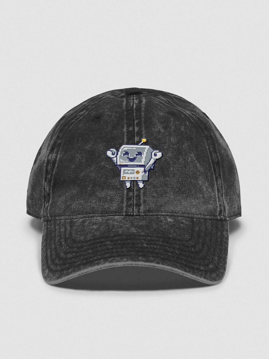 Happy Robot Embroidered Dad Cap product image (1)