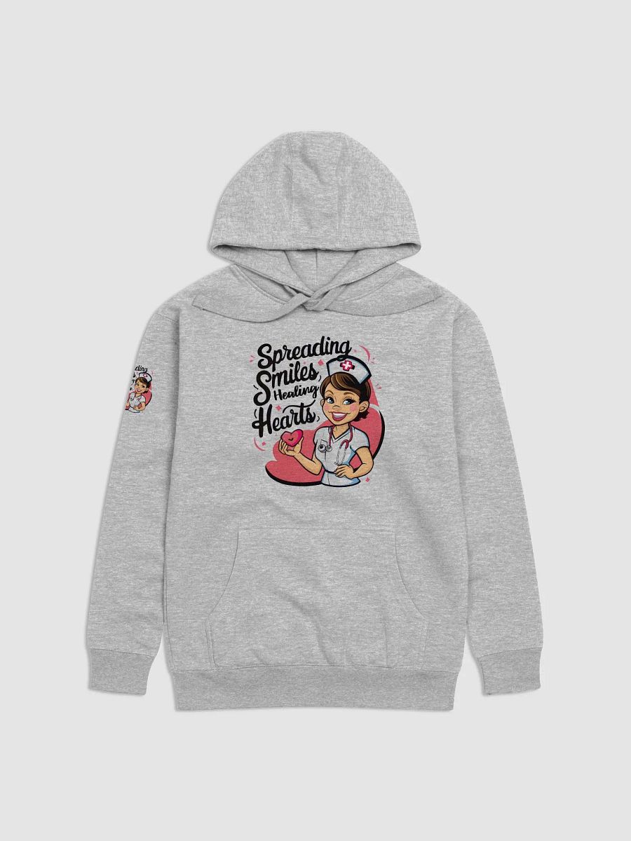 Spreading Smiles Healing Hearts Nurse Hoodie product image (1)