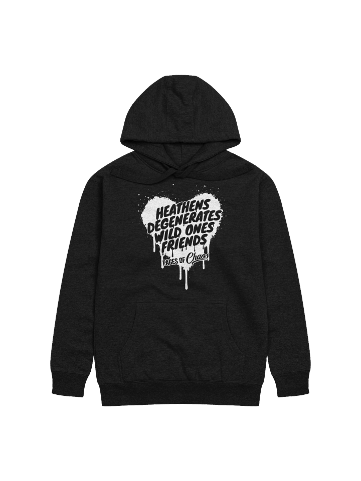 Heathens, Degenerates, Wild Ones, and Friends Hoodie - White product image (1)
