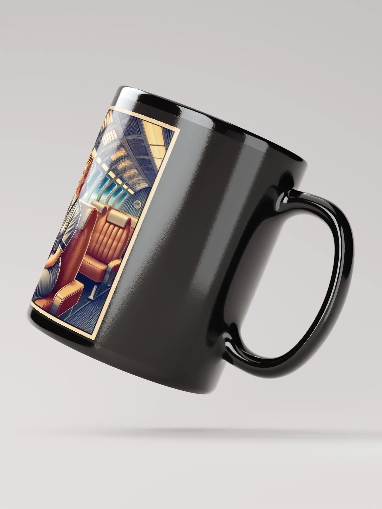 Vintage Space Travel Coffee Mug product image (3)