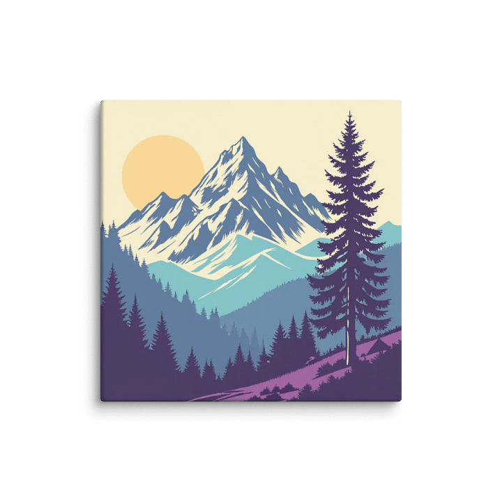 Preserve Our Peaks: Canvas of Environmental Action product image (2)