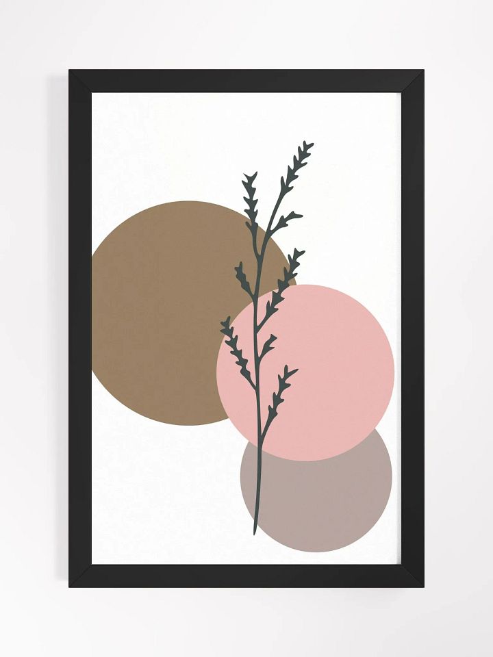 Earthy Elegance Framed Poster product image (6)