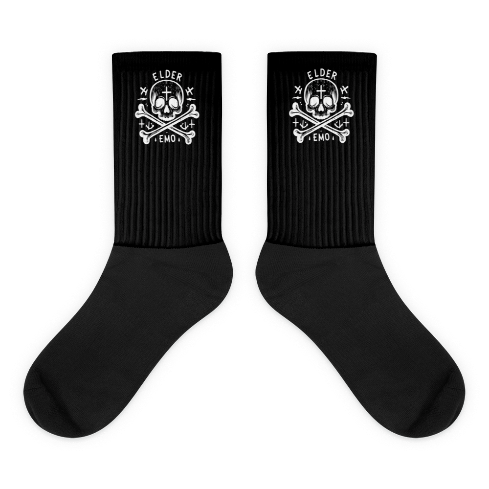 Elder Emo Crew Socks product image (1)