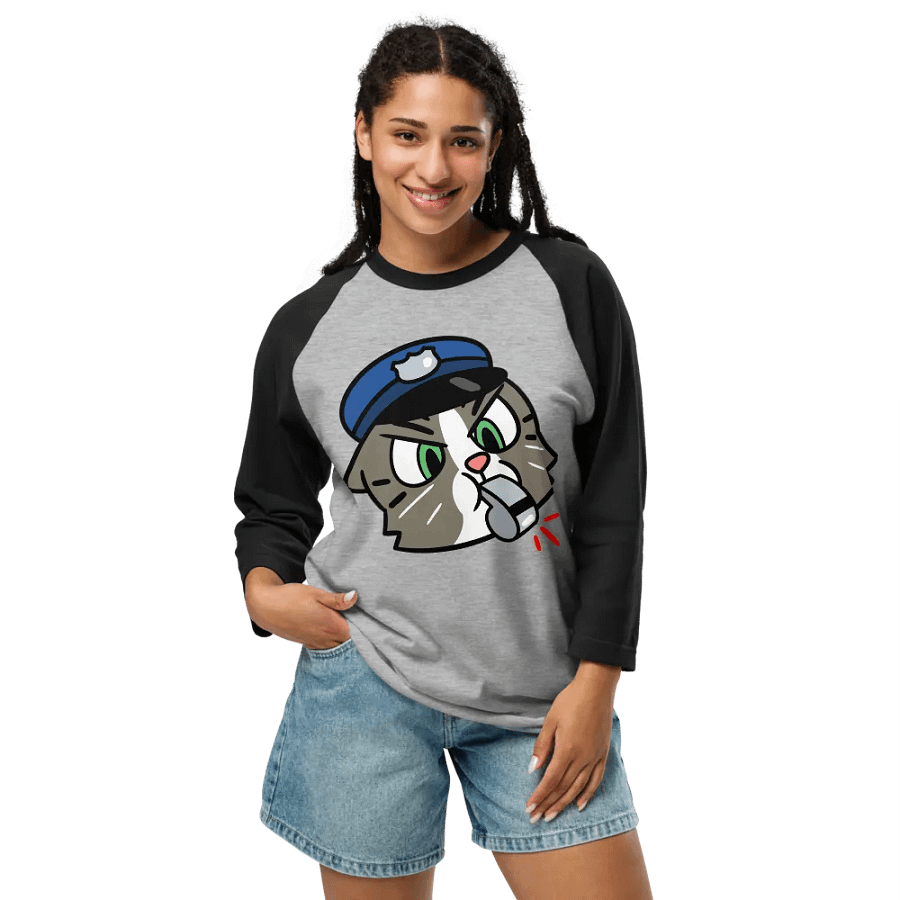 Officer Kitty Cat Raglan product image (18)