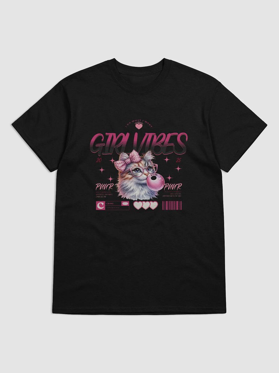 Girly Cat Vibes T-Shirt product image (2)