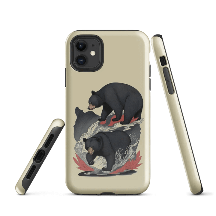 Twin Wave Bears Tough Case for iPhone product image (1)