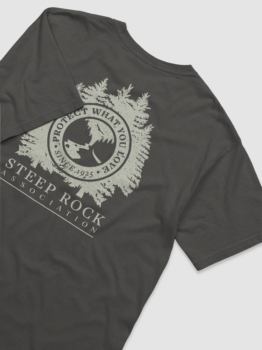 Steep Rock t-shirt (light green logo) product image (7)