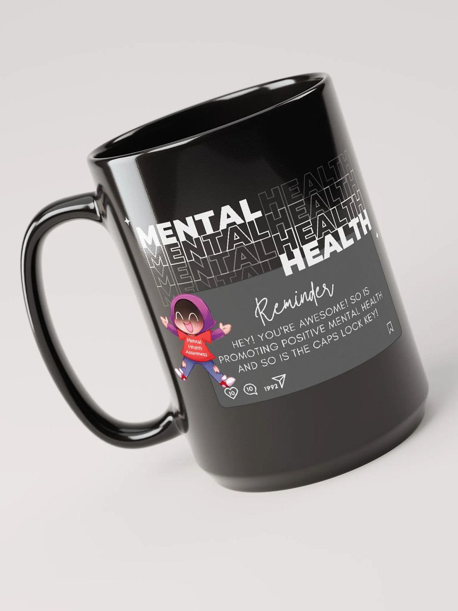 Mental Health Awareness Coffee Mug Dark product image (3)