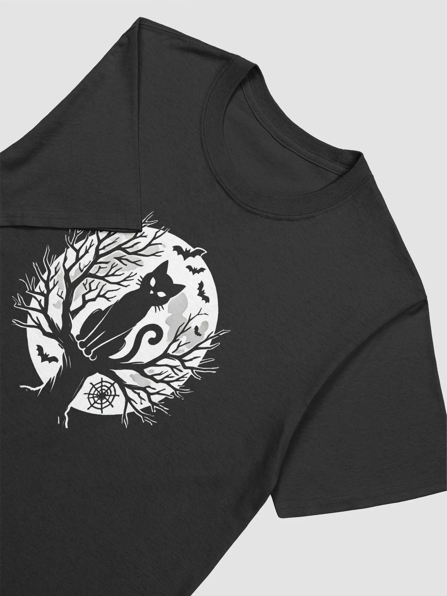 Halloween Cat in the Moonlight Tee product image (3)