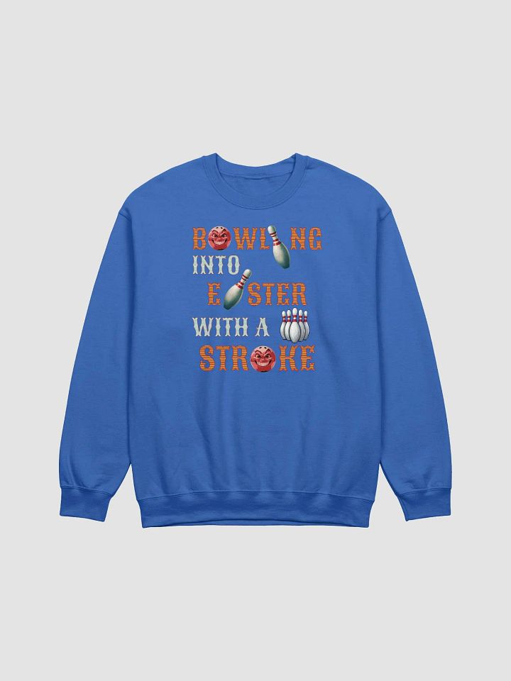 Bowling Into Easter With A Strike Crewneck Sweatshirt product image (17)