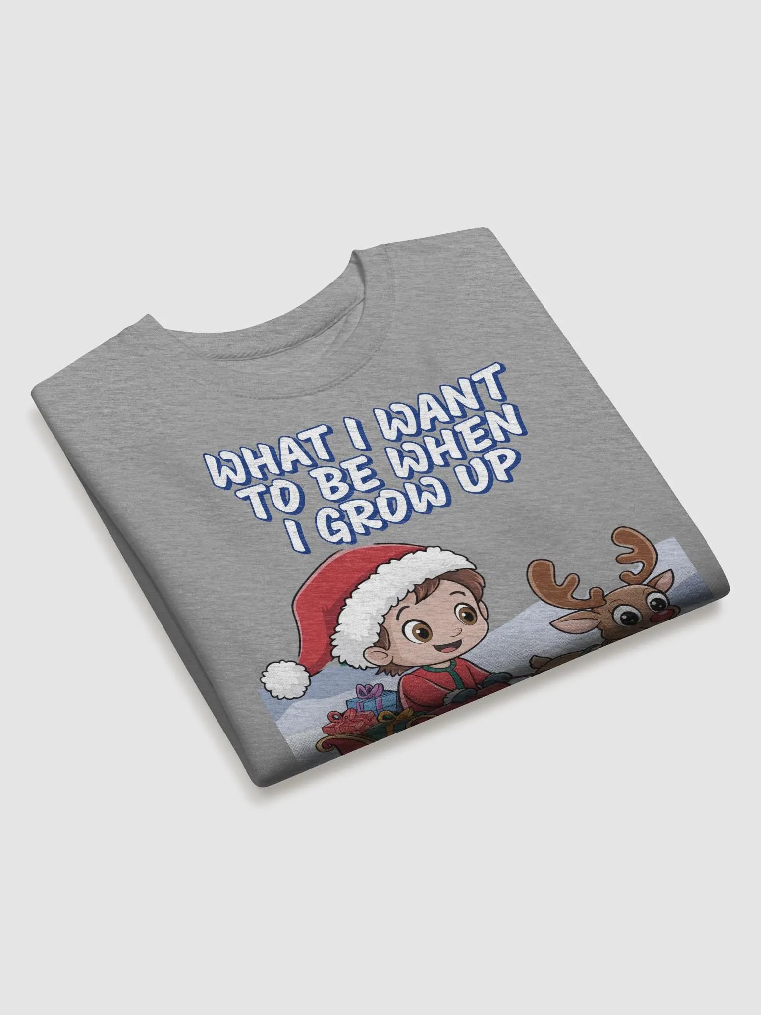 What I Want To Be When I Grow Up - Young Santa Sweatshirt product image (20)